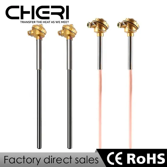 Cheri Assembly Thermocouple with Flange Which Makes Easier The Replacement of The Element Without The Need of Process Stops