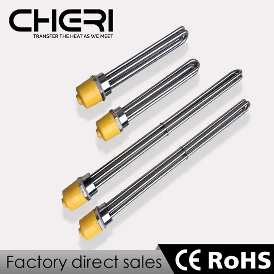 Factory Price 9K Watts Stainless Steel Waterproof Electric Water Coil Immersion Heating Rod