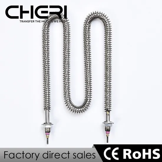 Factory Supplied U-Shaped Stainless Steel Electric Finned Tubular Heater Heating Element