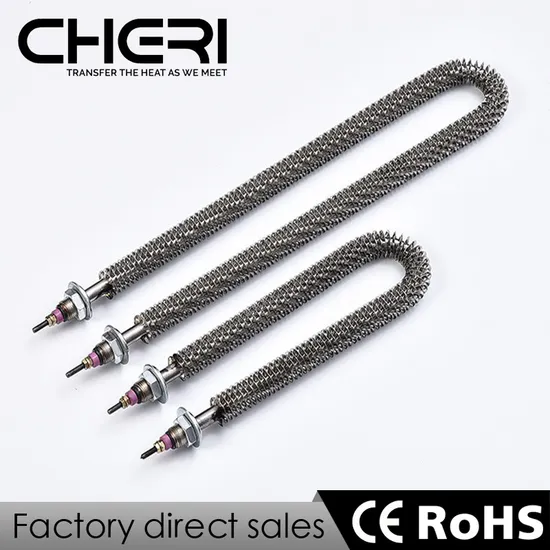 Finned Resistance Tubular Heating Element for Forced Heat