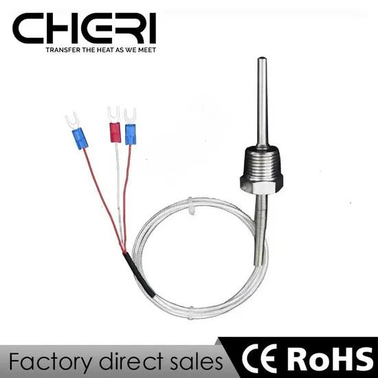 Good Quality Transition Junction Style Thermocouple Probes Mineral Insulated Rtd Sensor with Thermowell