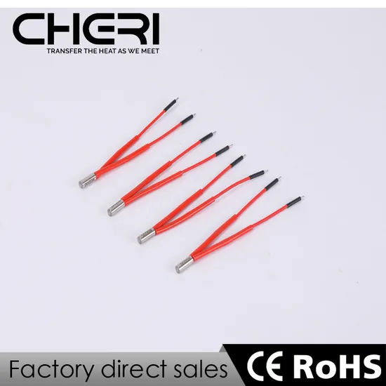 High Density Hot Rod Resistance Heating Element Tube Single Head Cartridge Heater for 3D Printer