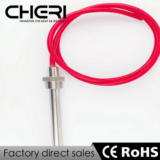 High Quality SUS316 Immersion Water Thread Resistance Cartridge Heater Heating Element