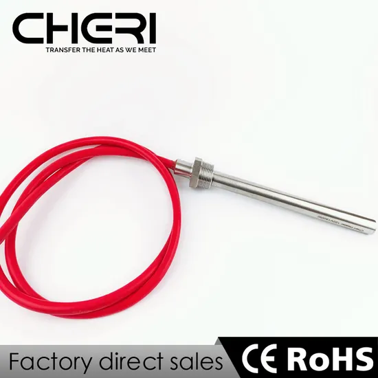 High Quality SUS316 Immersion Water Thread Resistance Cartridge Heater Heating Element