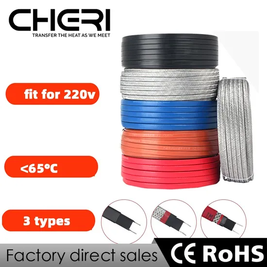 Self Regulating Antifreeze Heat Trace Cable with Tinned Copper