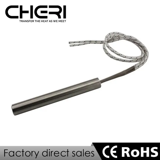 Wide Measurement Range Liquid Immersion Cartridge Heater