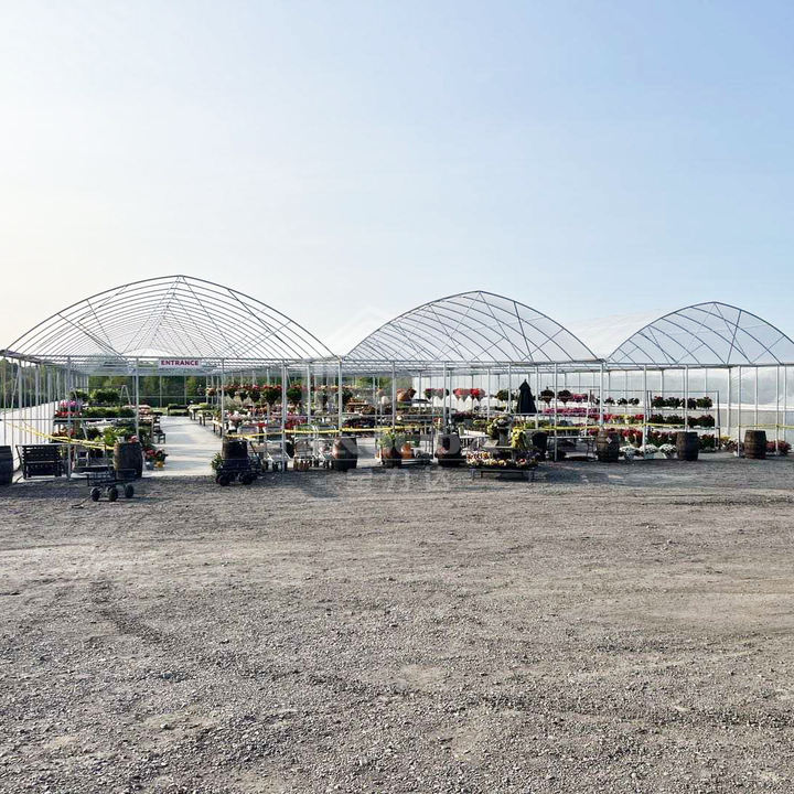 high tunnel greenhouse serre agricole plastic house for agriculture