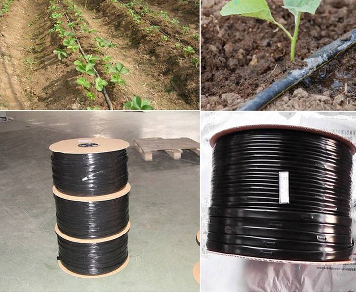 Agricultural Garden Drip Irrigation Pipe with Inlaid Circular Irrigator High Efficiency Farm Irrigation Systems