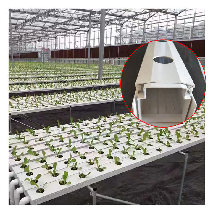 Greenhouse Agricultural frame planting table hydroponic planting system Hydroponics System Farm Hydroponics Grow Nft Channel