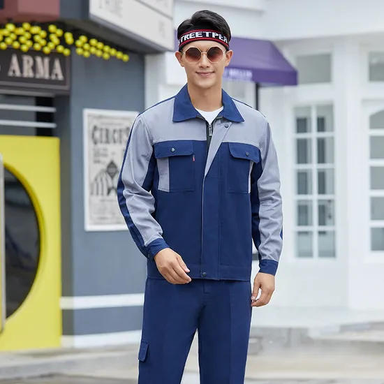 Customize Construction Reflective Work Clothes Suit Work Wear Jacket Factory Worker Uniform