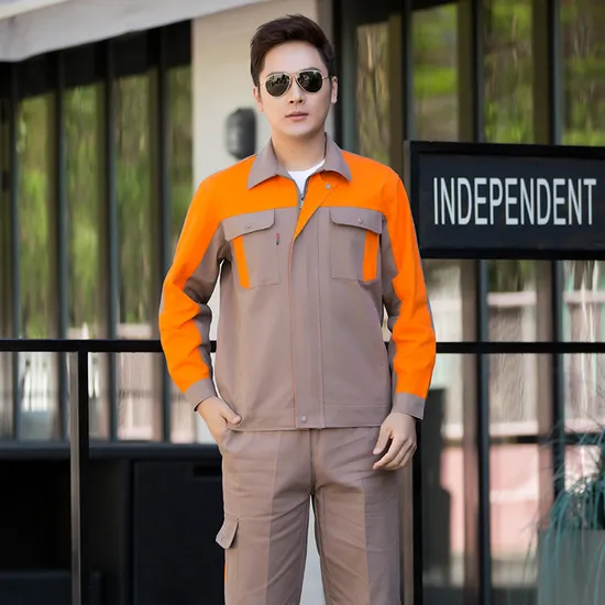 Customize Construction Reflective Work Clothes Suit Work Wear Jacket Factory Worker Uniform