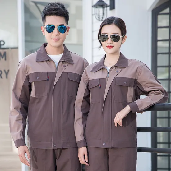 Customize Construction Reflective Work Clothes Suit Work Wear Jacket Factory Worker Uniform