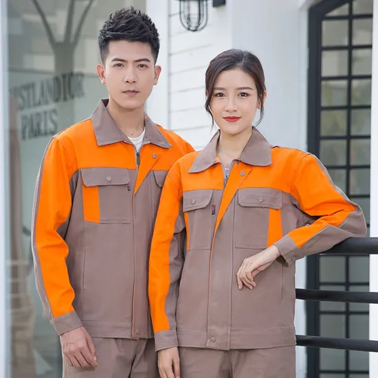 Customize Construction Reflective Work Clothes Suit Work Wear Jacket Factory Worker Uniform