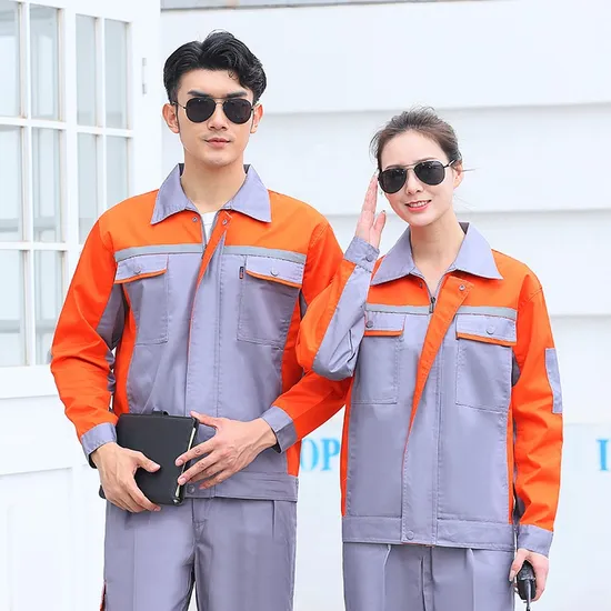 High Quality Industrial Professional Work Wear Jacket Uniform for Men Women