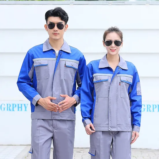 High Quality Industrial Professional Work Wear Jacket Uniform for Men Women