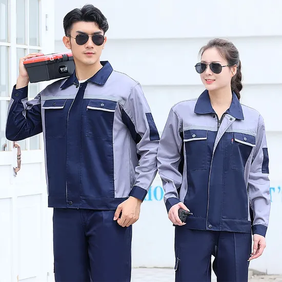 High Quality Industrial Professional Work Wear Jacket Uniform for Men Women