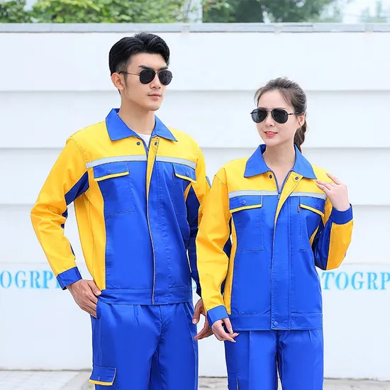 High Quality Industrial Professional Work Wear Jacket Uniform for Men Women