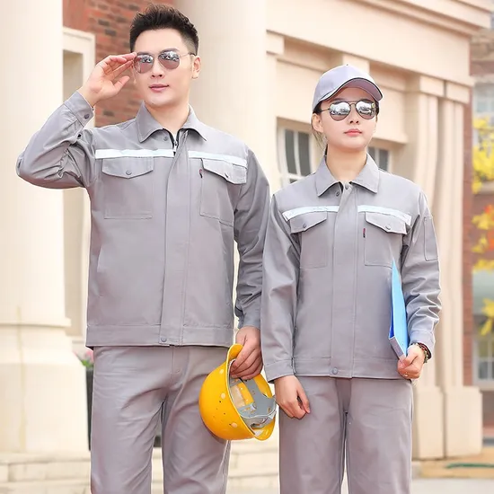 Modern Safety Construction Overalls Unisex Work Uniform Sets Labor Working Clothes