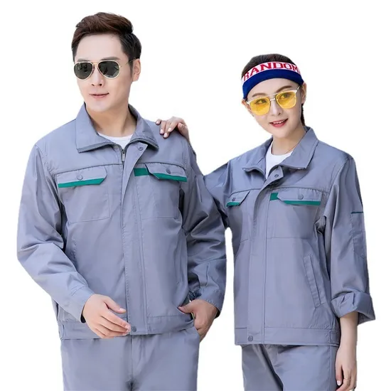 Worker Uniform Industrial Custom Long Sleeve Workwear Work Clothes Suit