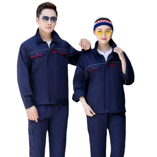 Worker Uniform Industrial Custom Long Sleeve Workwear Work Clothes Suit