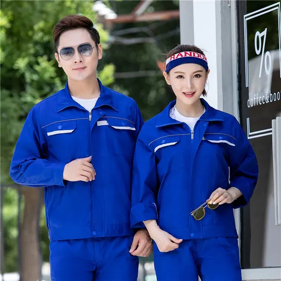 Worker Uniform Industrial Custom Long Sleeve Workwear Work Clothes Suit