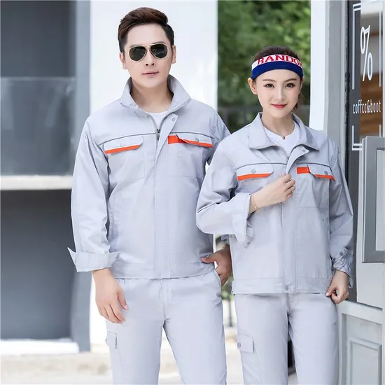 Worker Uniform Industrial Custom Long Sleeve Workwear Work Clothes Suit