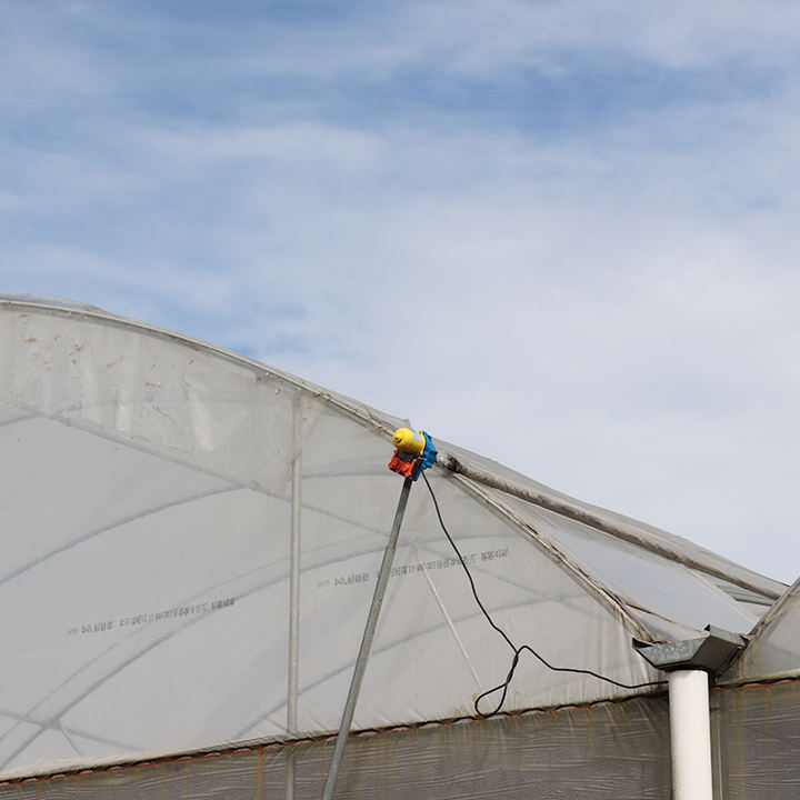 Automated Industrial Winter Tomato Hydroponic Invernadero Greenhouse Structure Steel Frame Uv Plastic For Greenhouse Philippines