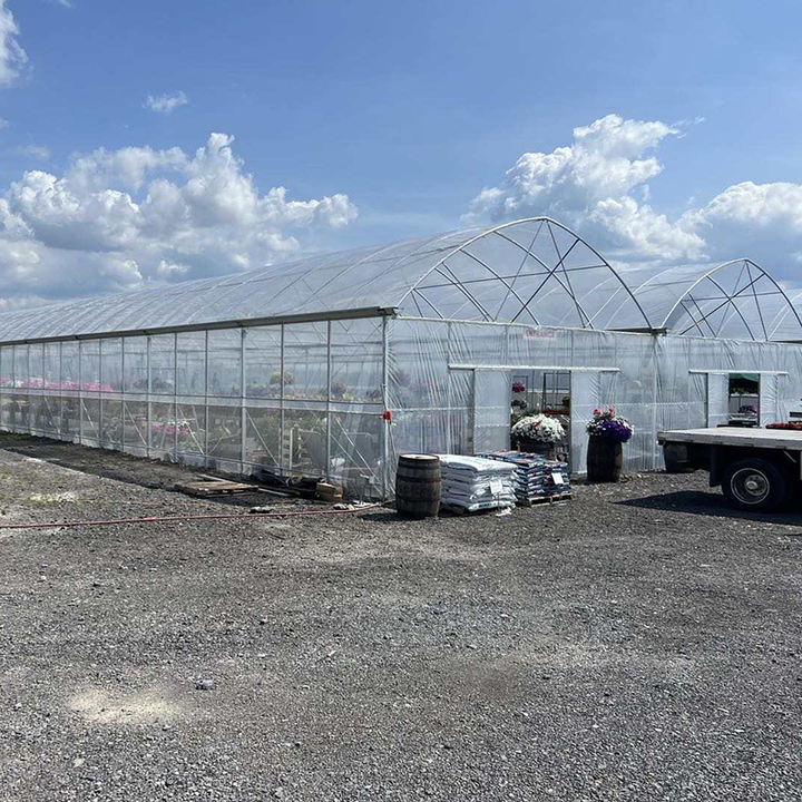 Baolida Stocked 24x40m Green House Polytunnel Hoop House Frame Multispan Hothouse Serre Agricole Greenhouse Wholesale Bulk Supply