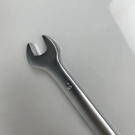 Matt Finish 12mm Ratcheting Combination Wrench Fixed Head, Factory Price