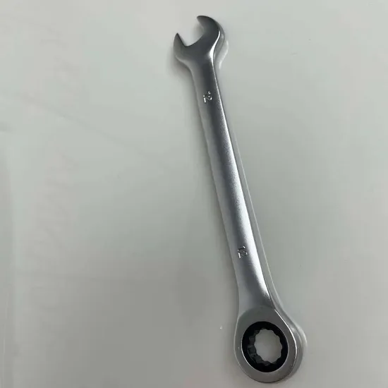 Matt Finish 12mm Ratcheting Combination Wrench Fixed Head, Factory Price