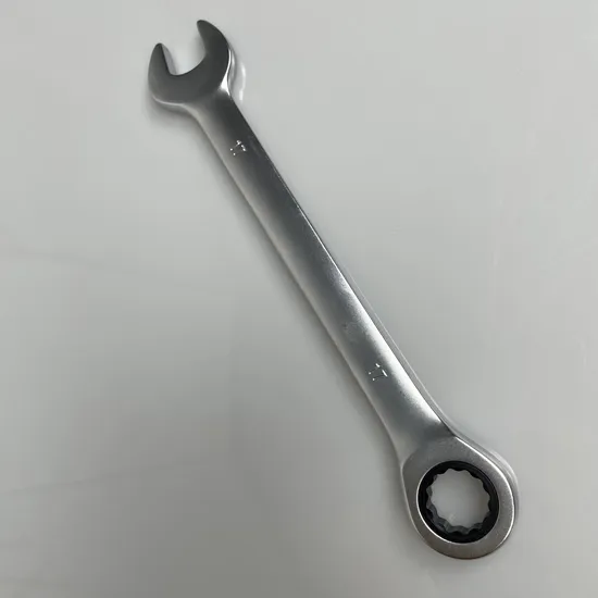 Matt Finish 17mm Ratcheting Combination Wrench Fixed Head, Factory Price