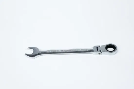 Mirror Finish 6-32 mm Flexible Head Ratchet Wrench Set, Factory Price