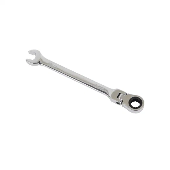 Mirror Finish 6-32mm Ratcheting Combination Wrench Flexible Head, Factory Price