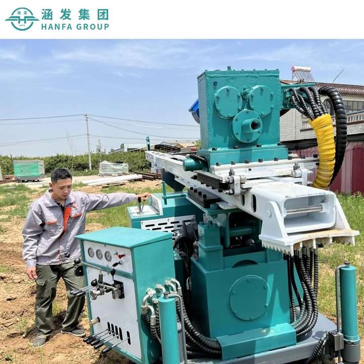 100M 150M Depth Fully Automatic Wheels Hydraulic Water Well Drilling Machines For Core Drill Rig Household Well Equipments