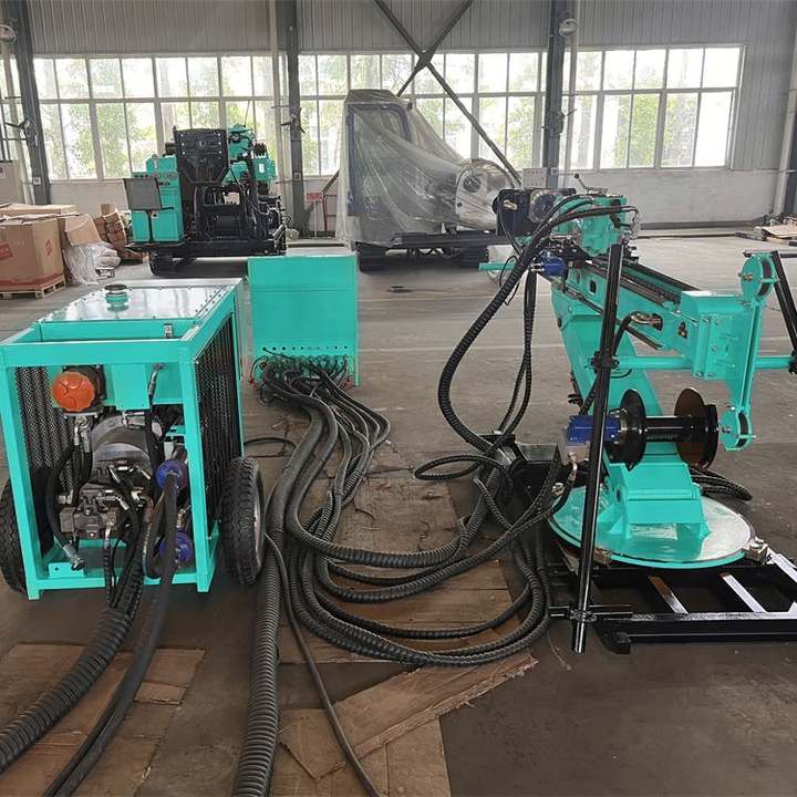 Full Hydraulic Portable Core Drilling Rig 500m