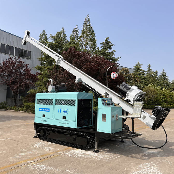 High quality deep portable diesel core drilling hydraulic rig portable core sample drilling rig