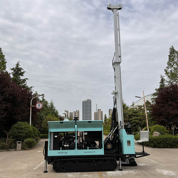 Hydraulic crawler 1000meter core and water well drill rig