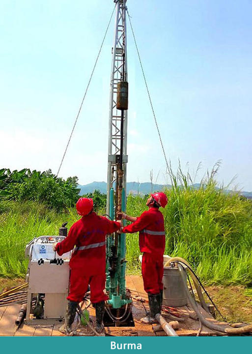 Use in mountain area ,HFP200 portable HQ NQ BQ wireline core drilling machine price