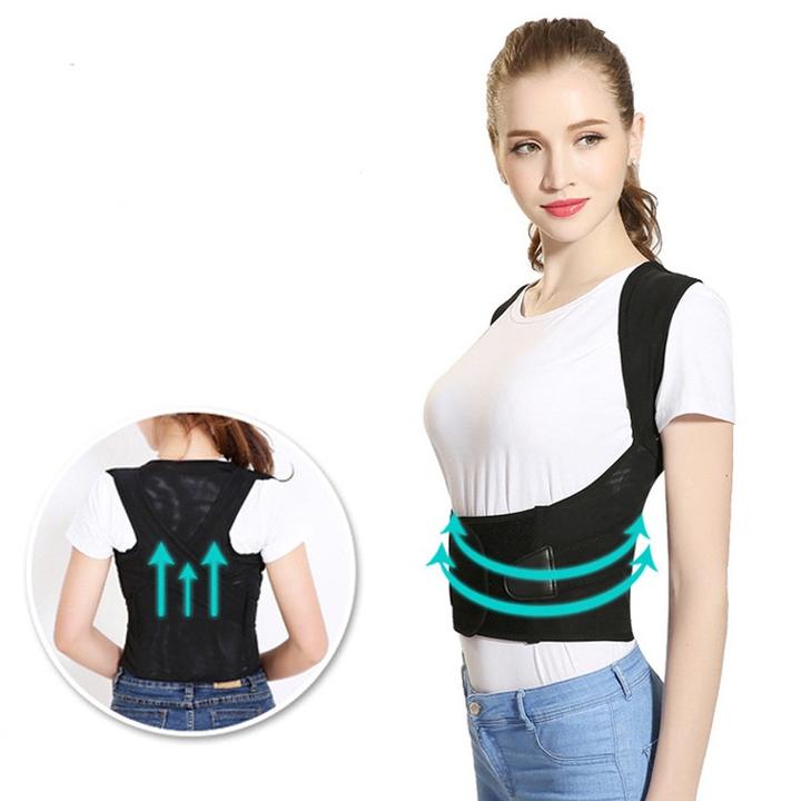 Adjustable Back Posture Corrector Humback Belt Lumbar Brace Spine Back Shoulder Support Corrector For Man Woman