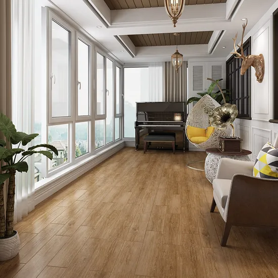 1200X200 Wooden Floor Tile with Full Body for Project