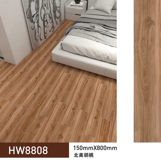 800X150mm Wooden Tile Ceramic Floor Tile for Living Room