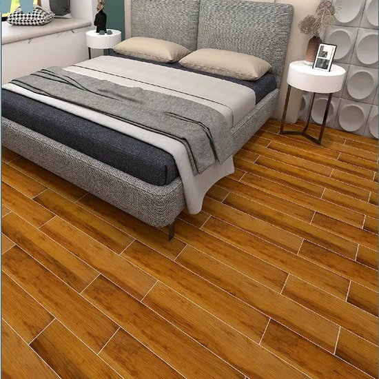 Beige Color Wooden Floor Tile Ceramic Tile for Living Room (800X150mm)