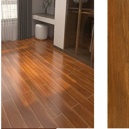 Building Material Ceramic Wood Floor Tile From Home Decoration