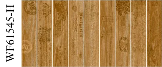 Building Material Foshan Factory Cheap Price Wood Flooring Tile 600*150mm