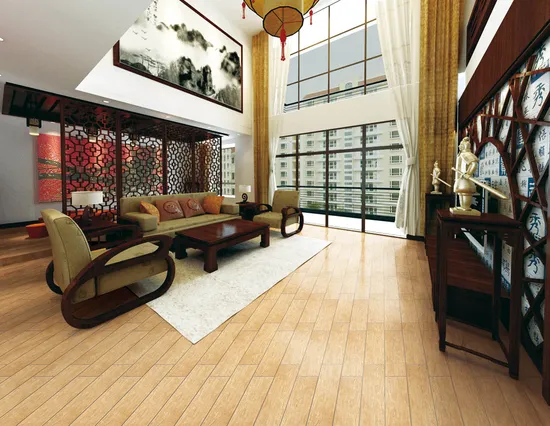 Building Material Wood Design Flooring Tile (800*150mm)