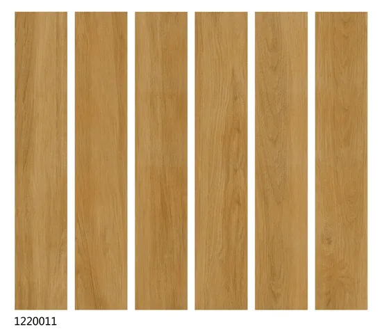 Building Material Wood Look Ceramic Floor Tile for Home Decoration