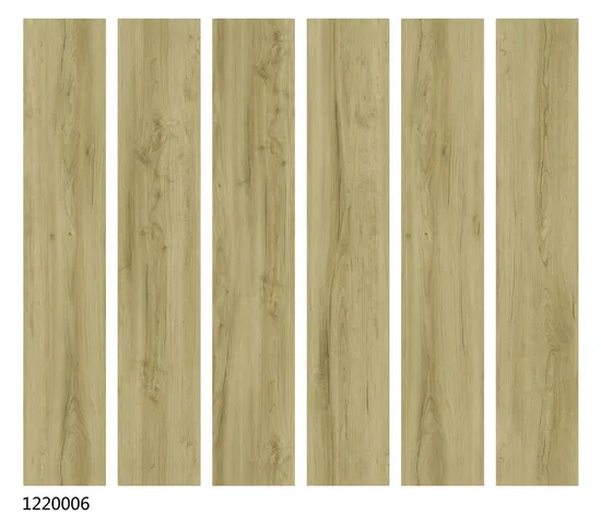 Building Material Wood Look Ceramic Floor Tile for Home Decoration