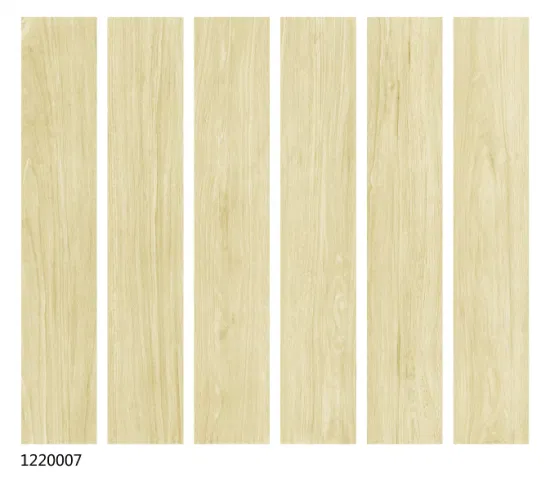 Building Material Wood Look Ceramic Floor Tile for Home Decoration