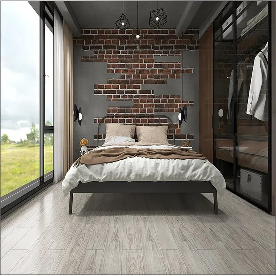 Building Material Wood Look Matt Finished Glazed Ceramic Floor Tile (150*600)