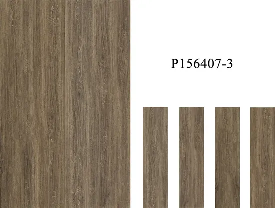 Culture Wood Glazed Nature Rustic Floor Tiles in Foshan (600*150mm)